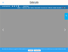 Tablet Screenshot of colorado-groupe.com